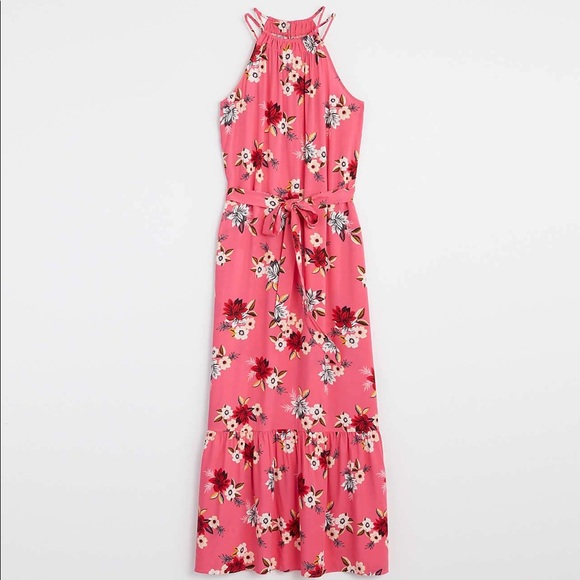 LOFT - Zinnia Halter Maxi Dress - Picture 2 of 6